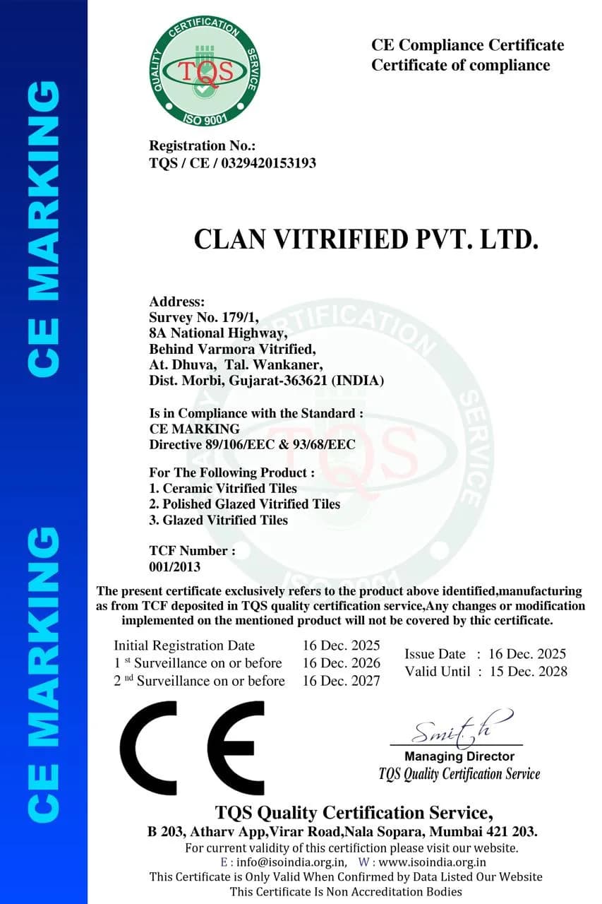 CE Certificate 