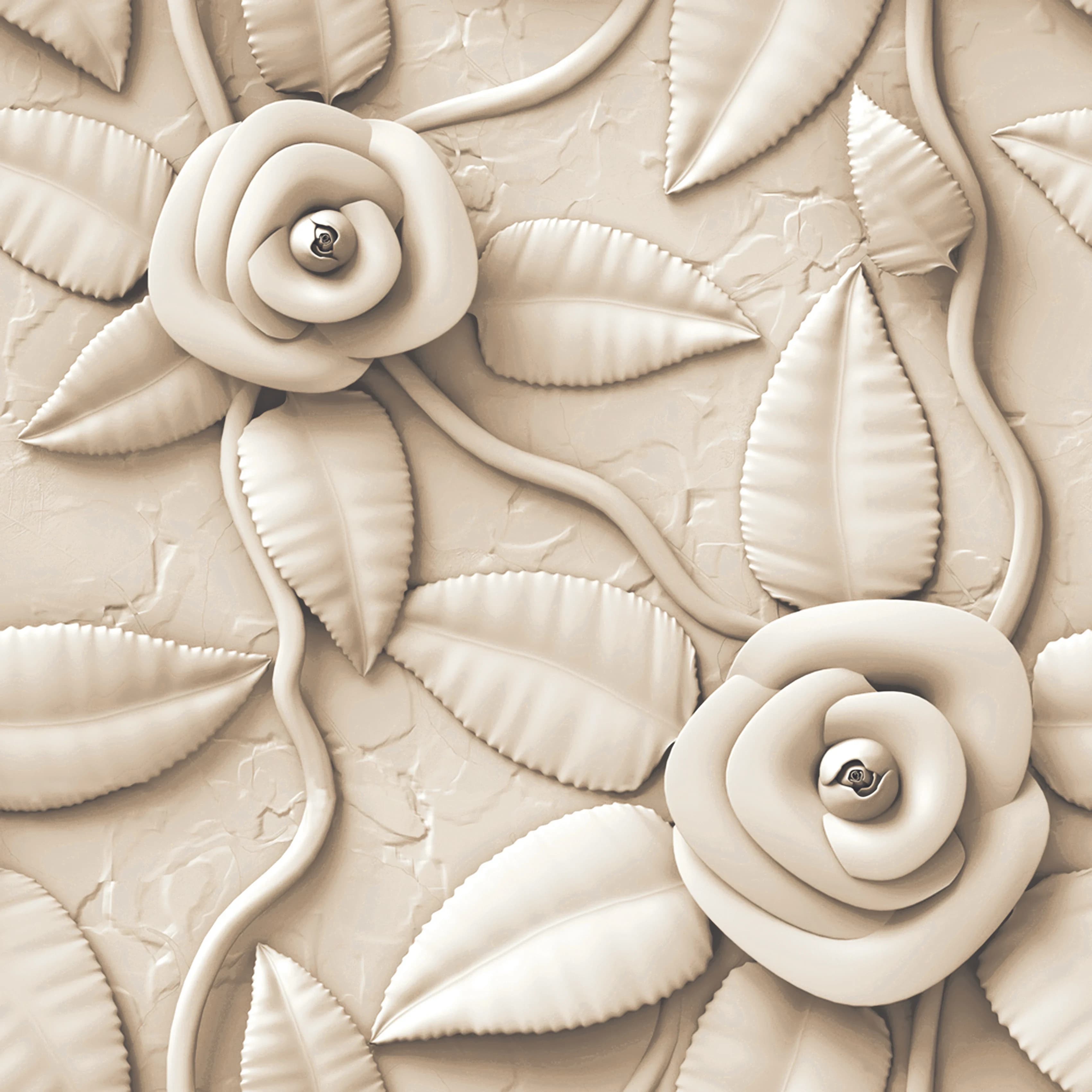 Mural Flower tile design from the CHIC DESIGN collection